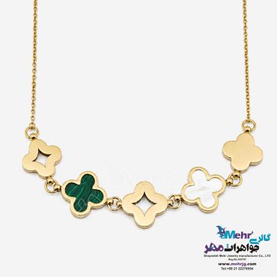 گردنبند طلا - طرح ونکلیف