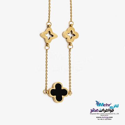 گردنبند طلا - طرح ونکلیف