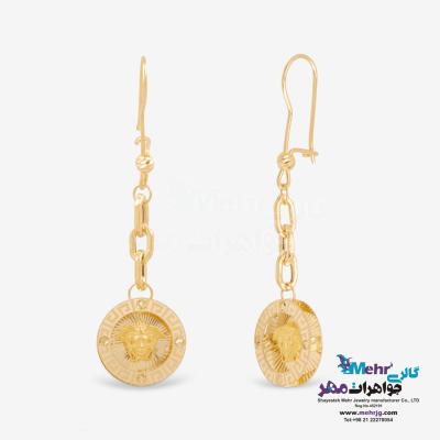 گوشواره طلا - طرح ورساچه