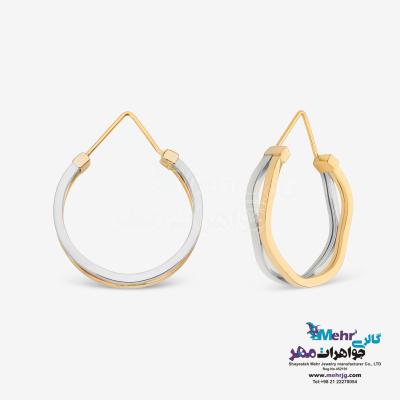 گوشواره طلا - طرح هندسی