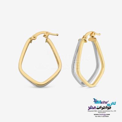 گوشواره طلا - طرح هندسی
