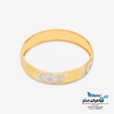 النگو طلا دست اول کم اجرت - طرح تراش سایز 2