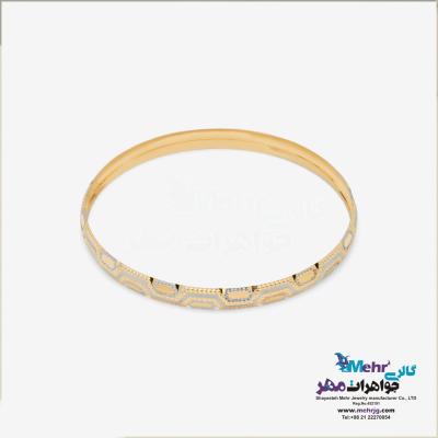النگو طلا دست اول کم اجرت - طرح تراش سایز2