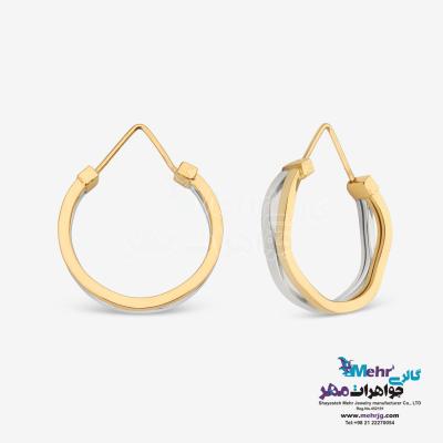 گوشواره طلا - طرح هندسی