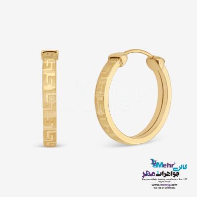 گوشواره طلا - طرح ورساچه