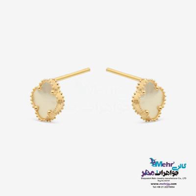 نمای دوم گوشواره طلا - طرح ونکلیف
