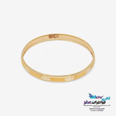 النگو طلا دست اول کم اجرت - طرح تراش سایز3