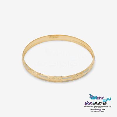النگو طلا دست اول کم اجرت - طرح تراش سایز3