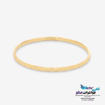 النگو طلا دست اول کم اجرت - طرح تراش سایز2