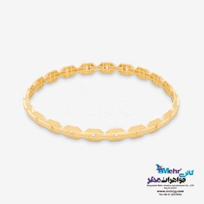 النگو طلا دست اول کم اجرت - طرح تراش سایز2
