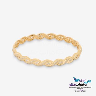 النگو طلا دست اول کم اجرت - طرح تراش سایز3