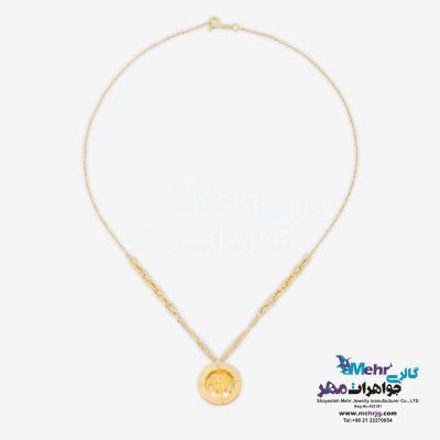 گردنبند طلا - طرح ورساچه