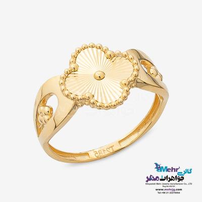 انگشتر طلا - طرح ونکلیف تراش