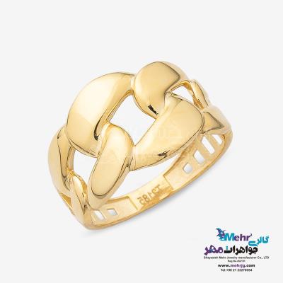 انگشتر طلا - طرح کارتیه