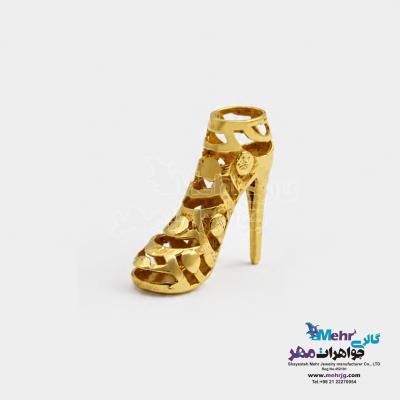 آویز طلا - طرح کفش
