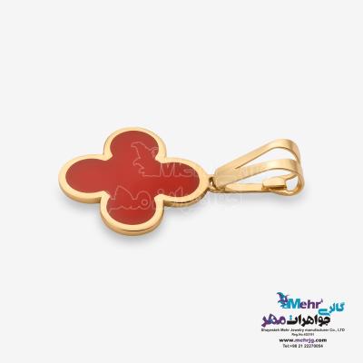نمای دوم آویز طلا - طرح ونکلیف