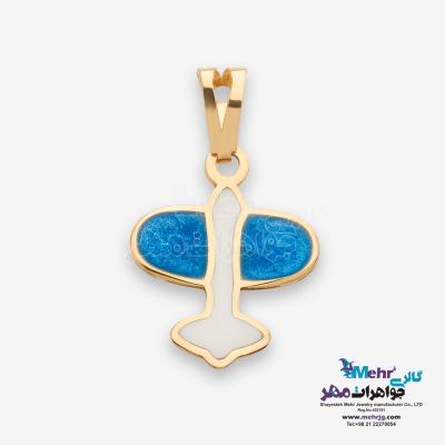 آویز طلا - طرح هواپیما