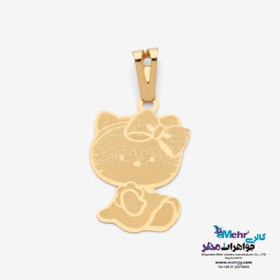آویز طلا - طرح کیتی