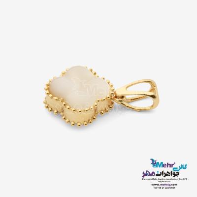 نمای دوم آویز طلا - طرح ونکلیف
