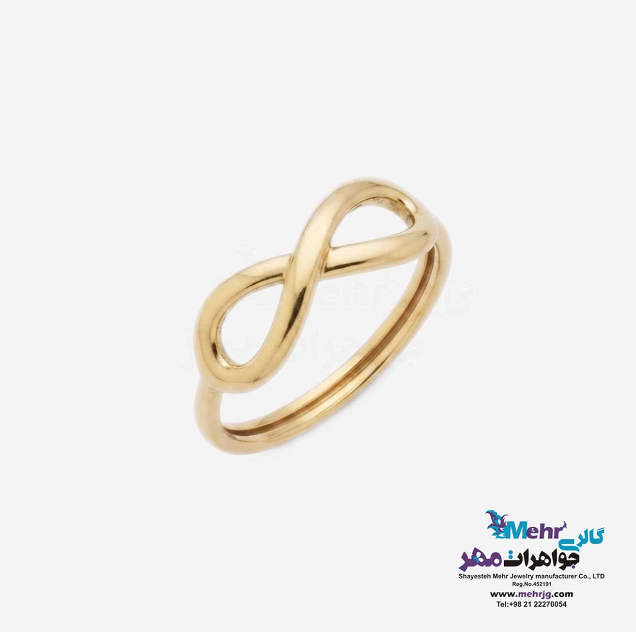 انگشتر طلا - طرح بینهایت