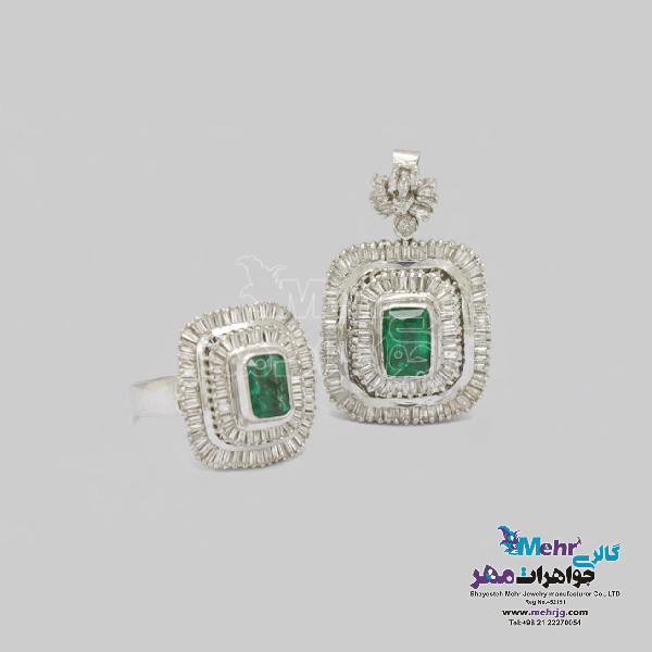 آویز جواهر - طرح جواهرنشان