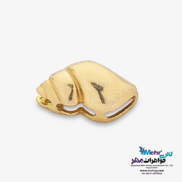 آویز طلا - طرح صدف