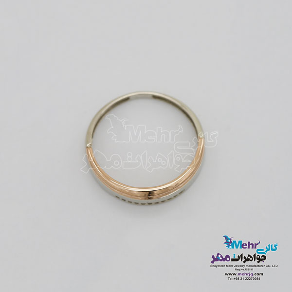حلقه ست طلا - طرح رینگ