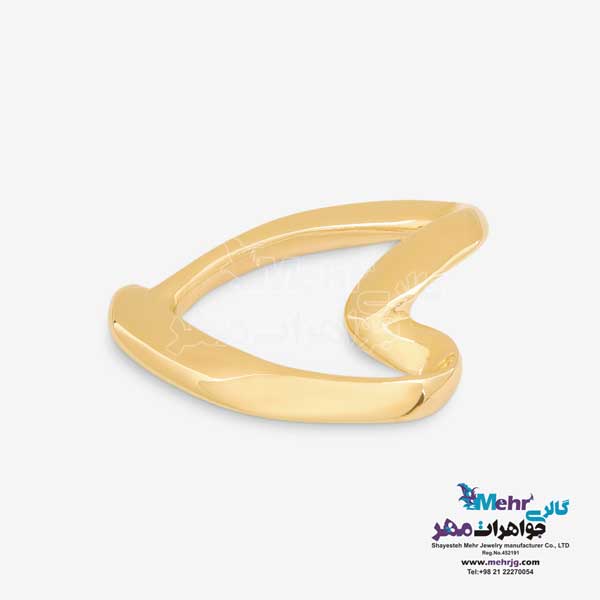 آویز طلا - طرح قلب