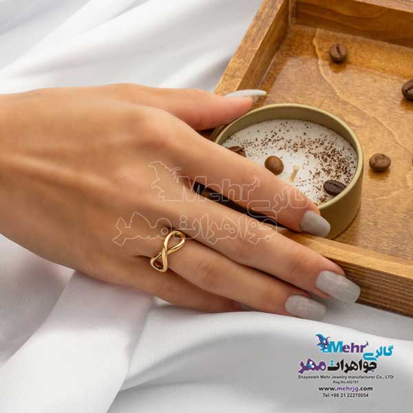 انگشتر طلا - طرح بینهایت