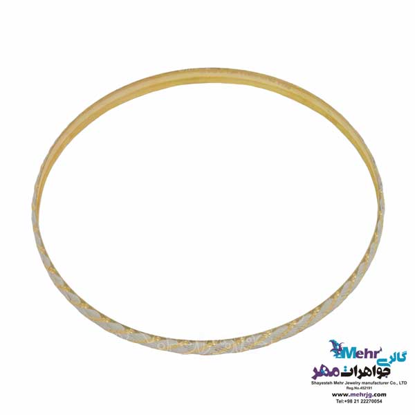 النگو طلا دست اول کم اجرت - طرح تراش سایز 2
