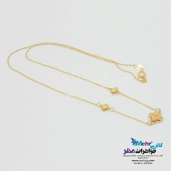 گردنبند طلا - طرح ونکلیف
