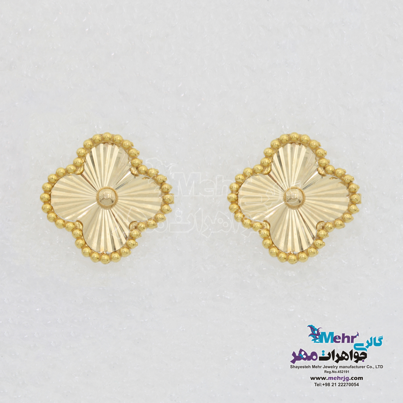 گوشواره طلا - طرح ونکلیف
