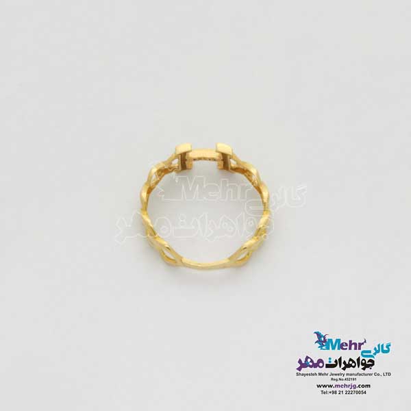 انگشتر طلا - طرح هرمس