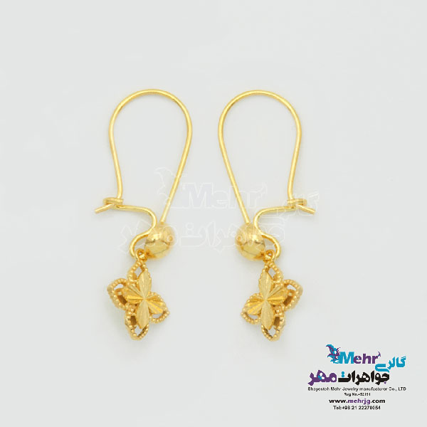 گوشواره طلا - طرح روبرتو