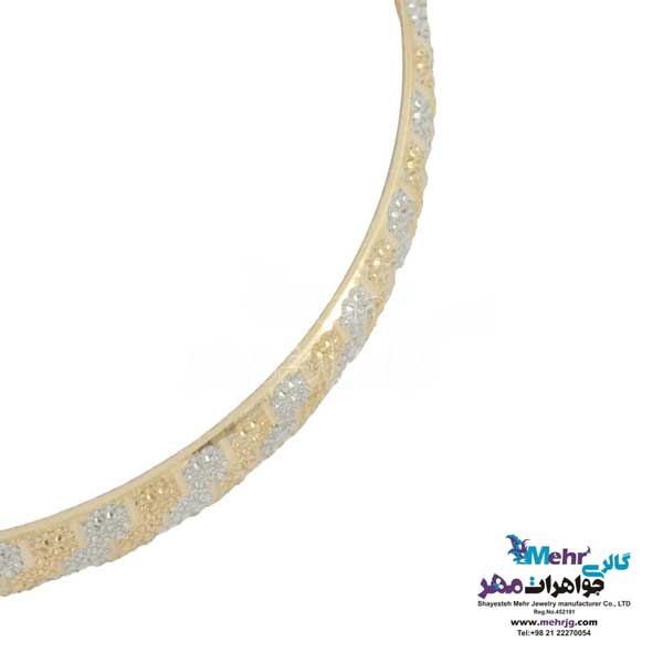 النگو طلا دست اول کم اجرت - طرح تراش سایز 2