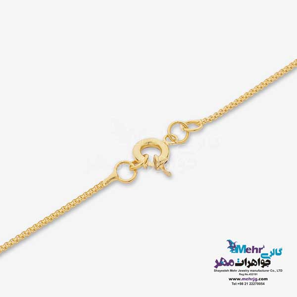 گردنبند طلا - طرح پنج شیر