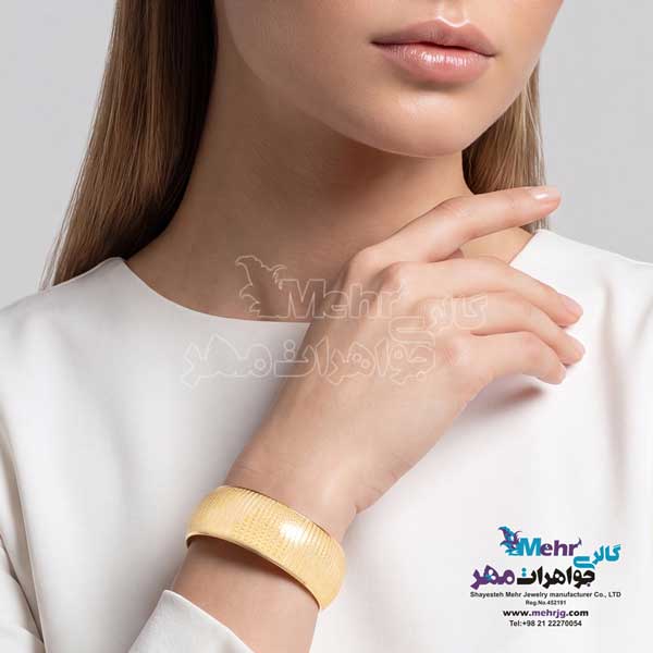 النگو طلا دست اول کم اجرت - طرح تراش سایز3