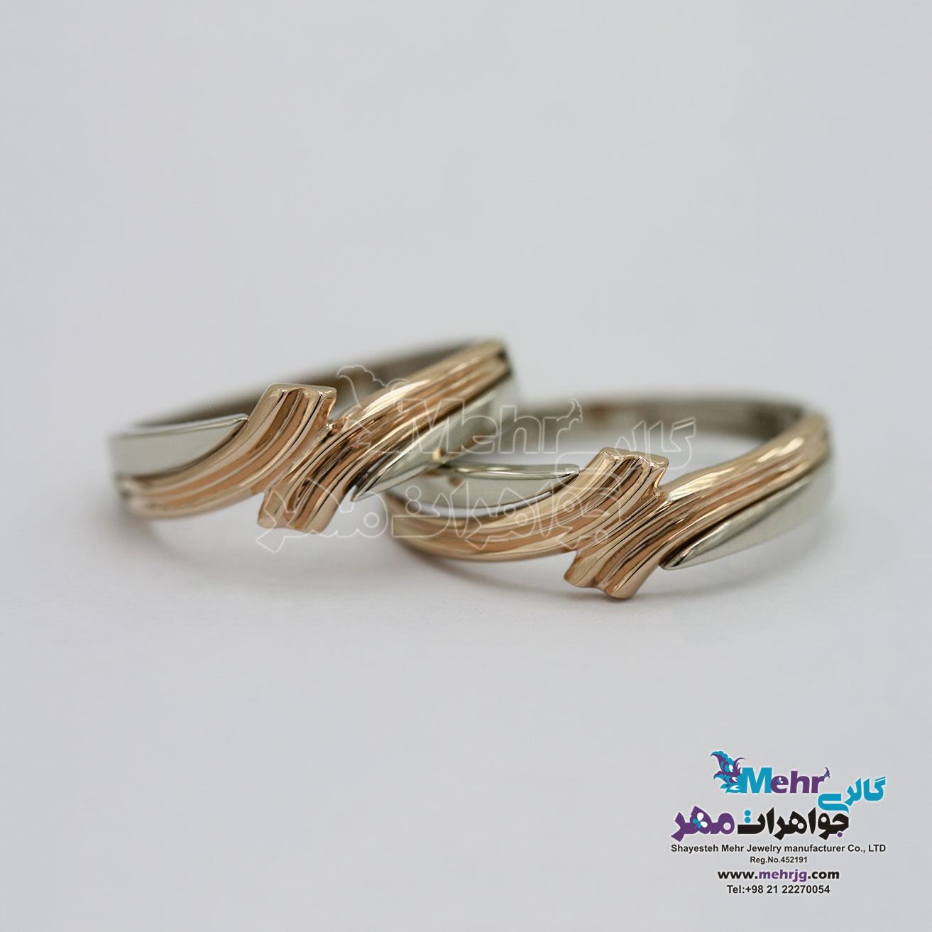 حلقه ست طلا - طرح رینگ