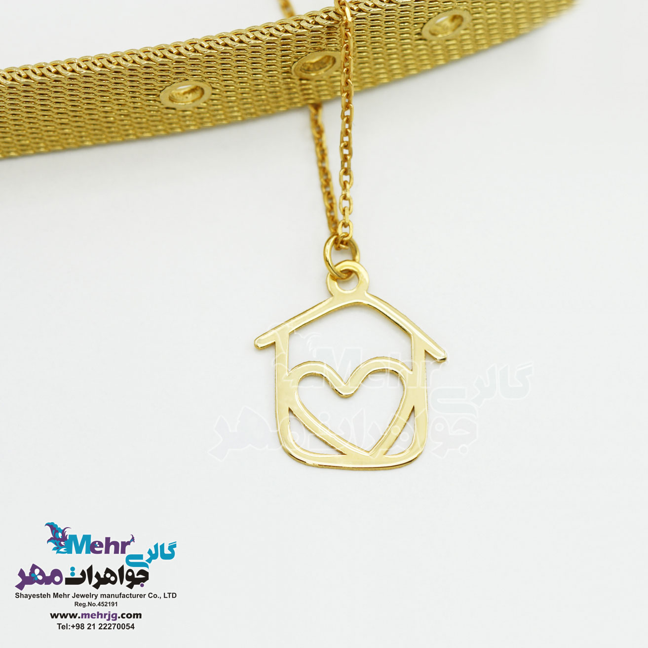 آویز ساعت طلا طرح فانتزی