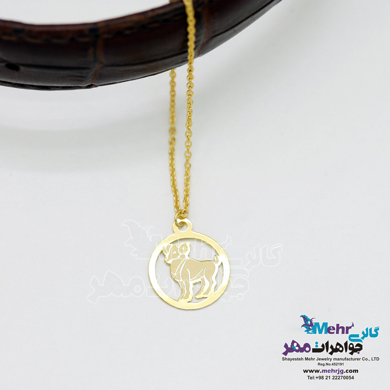 آویز ساعت طلا - ماه تولد فروردین