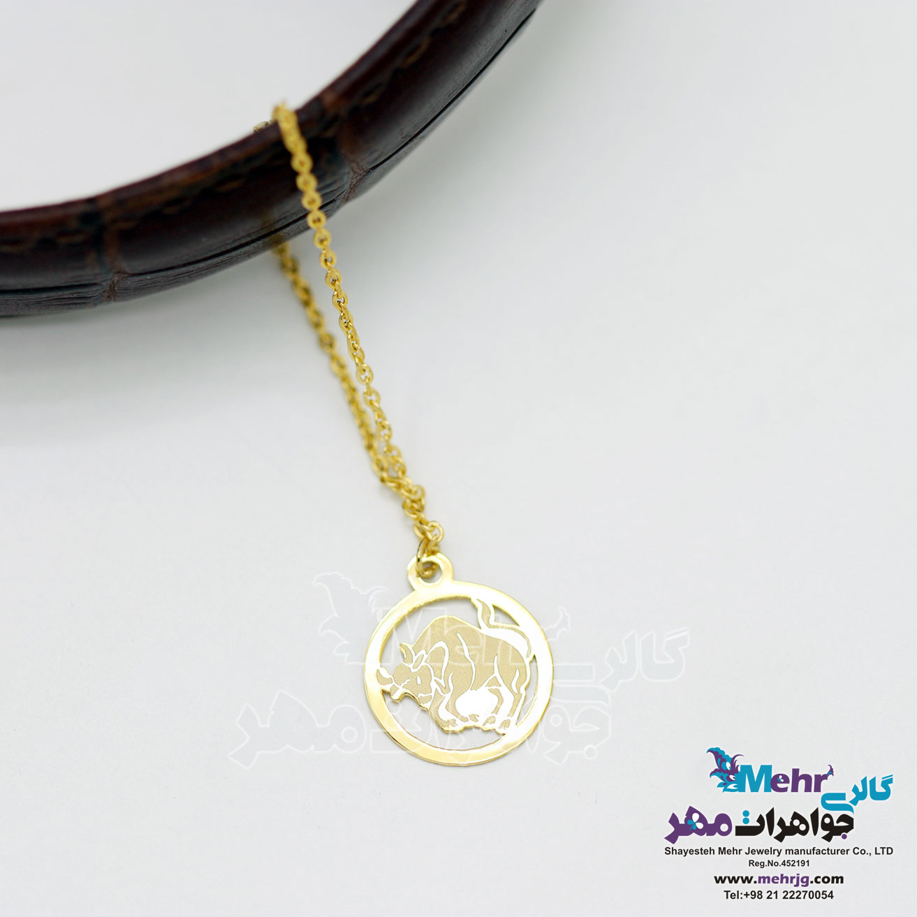 آویز ساعت طلا - ماه تولد اردیبهشت
