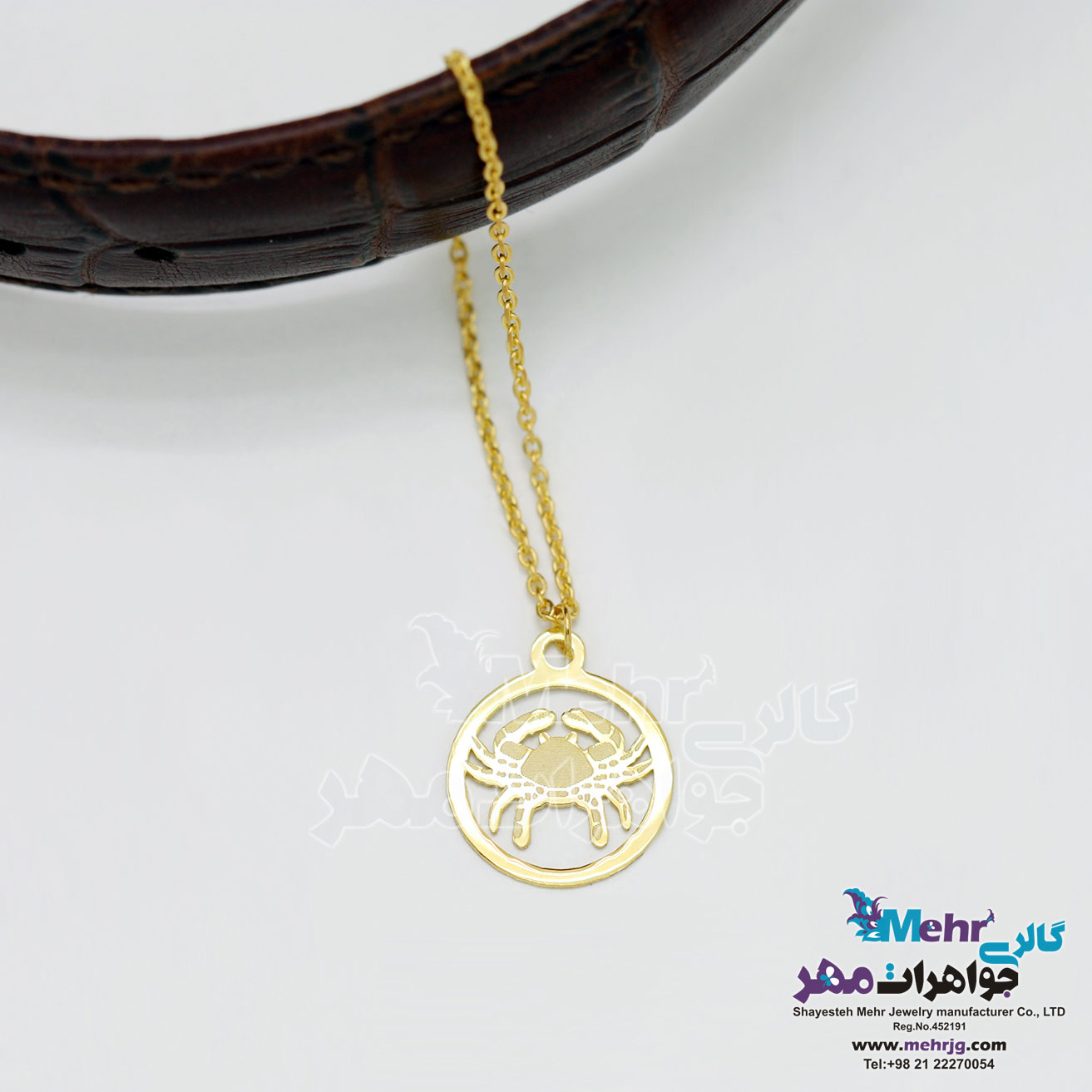 آویز ساعت طلا - ماه تولد تیر