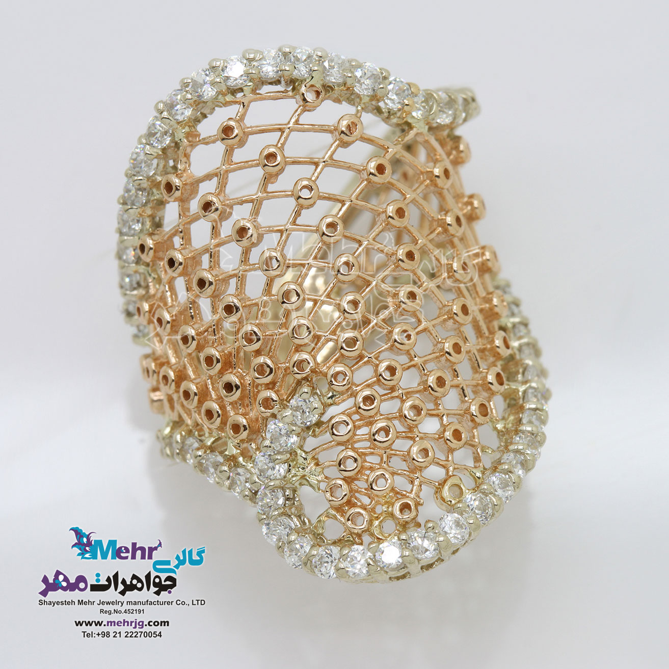 انگشتر جواهر - طرح توری