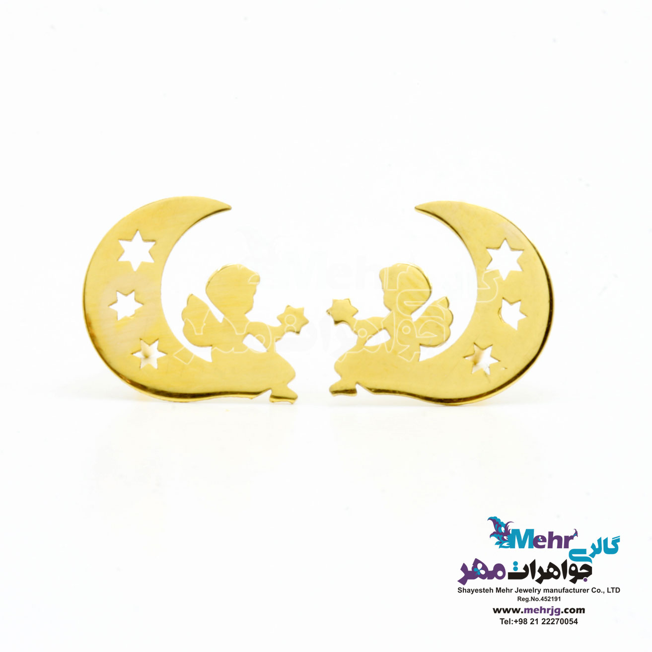 گوشواره طلا - طرح شازده کوچولو