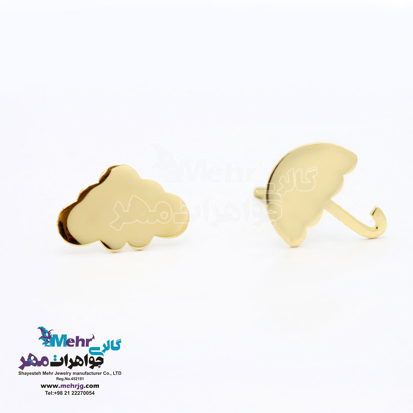 گوشواره طلا - طرح فانتزی