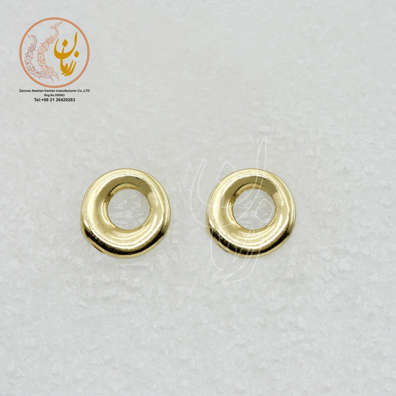 گوشواره طلا - طرح هندسی