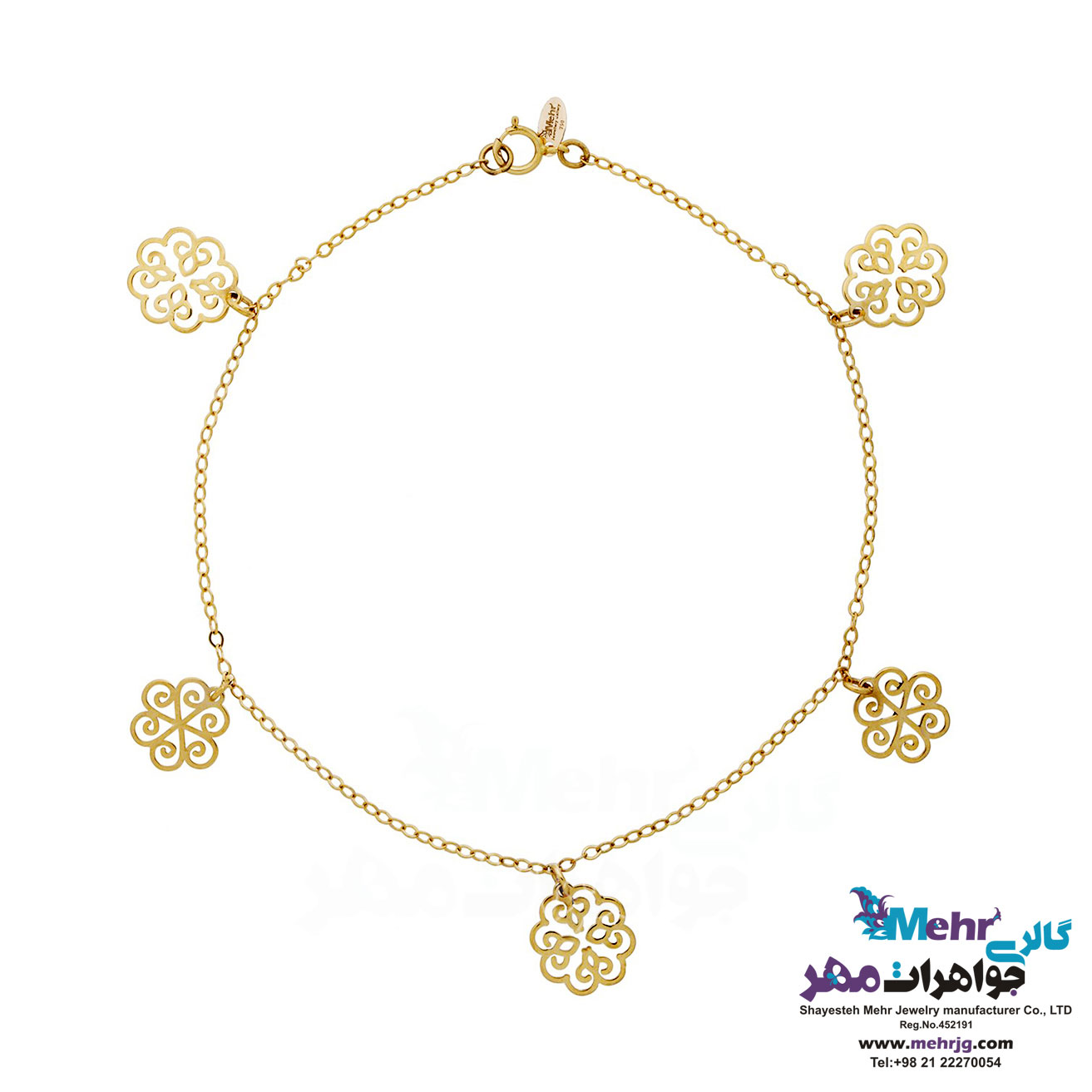 پابند طلا - طرح اسلیمی