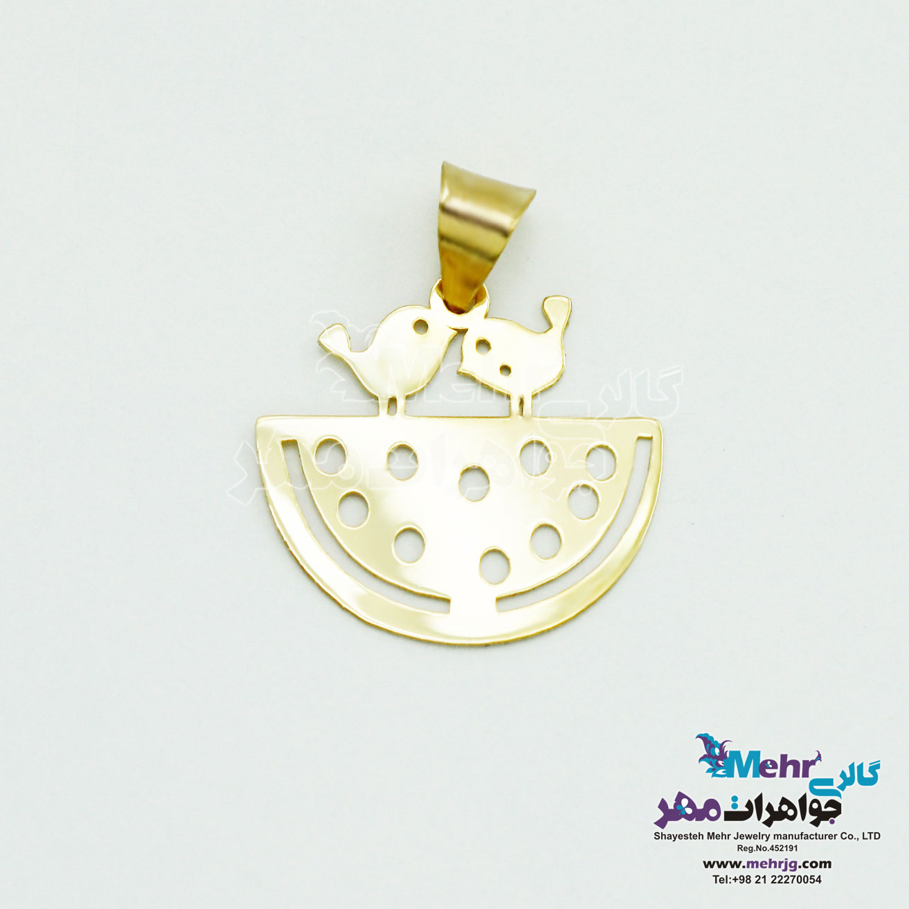 آویز طلا - طرح جوجه