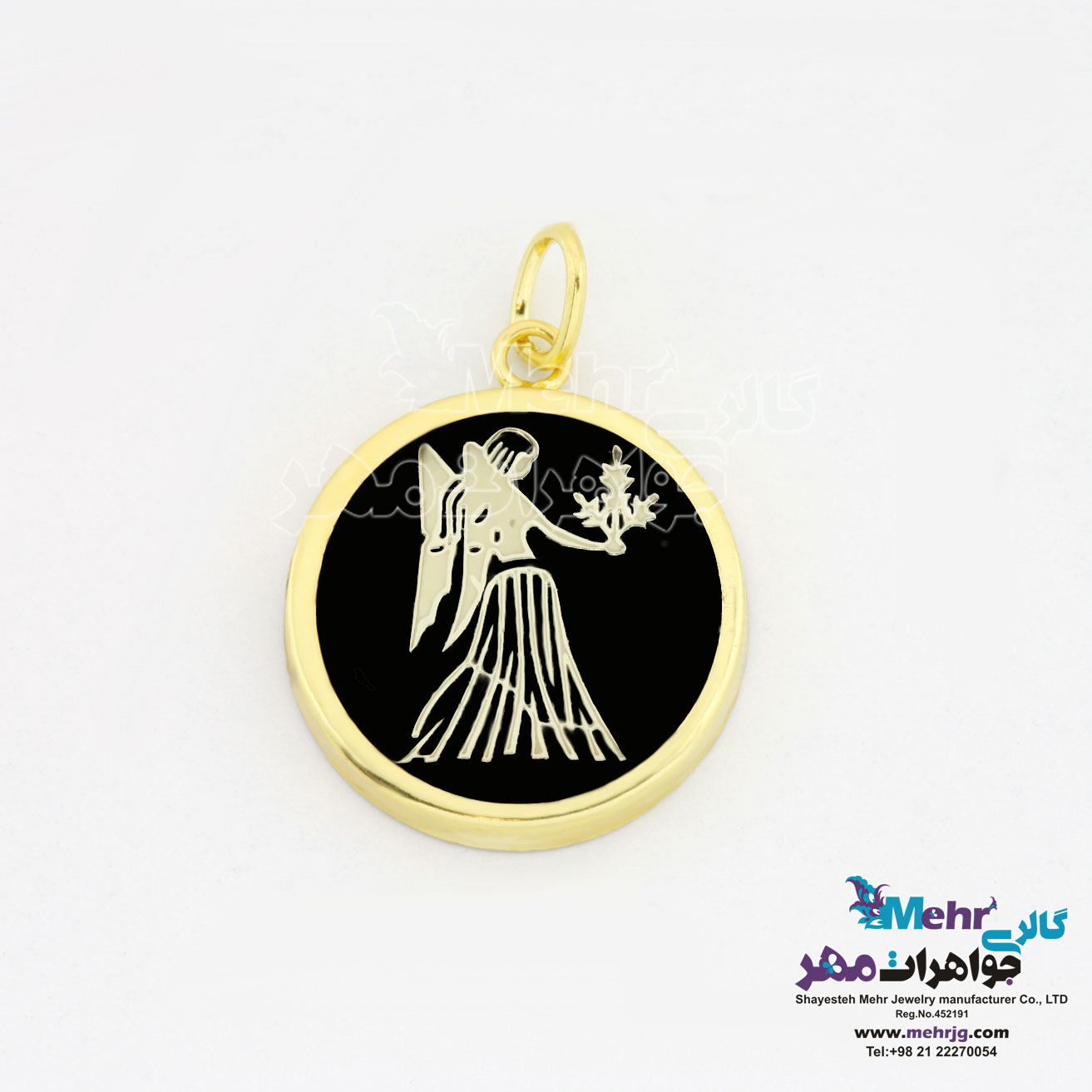 آویز طلا - ماه تولد شهریور