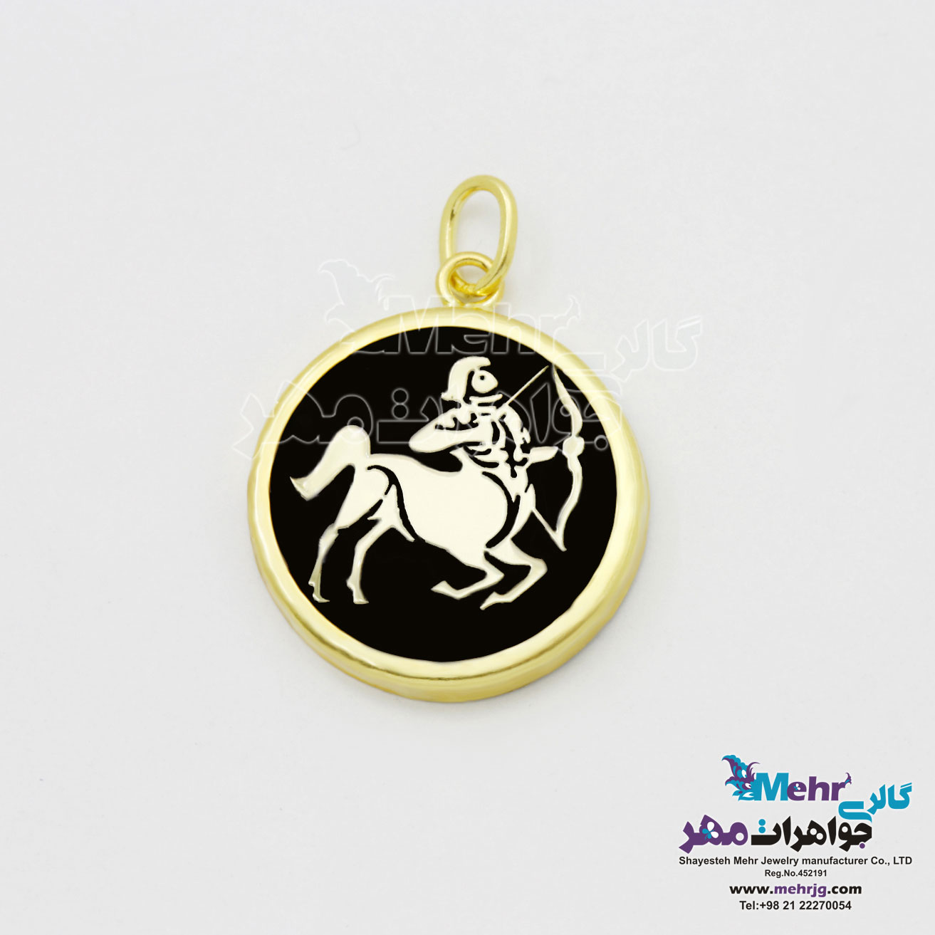 آویز طلا - ماه تولد آذر